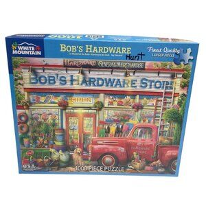 Bobs Hardware Store 1000 Piece Puzzle By White Mountain Vibrant Artwork Eduard